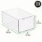 mDesign Modern Plastic Deep Drawer Organizer for Bath + 32 Labels